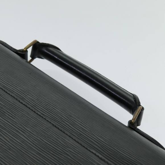 LOUIS VUITTON Epi Serviette Ambassador Business Bag Black M54412 LV Auth th4783 - Picture 14 of 16